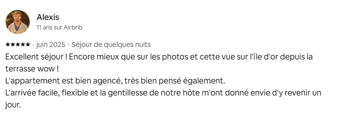 Avis rêve d'azur